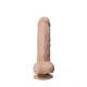 Фалоімітатор SilexD Tomas Real Skin Flesh MODEL 1, реалістичний, на присосці, діаметр 4,9 см
