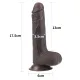 Фалоімітатор - Sliding-Skin Dual Layer Dong 7