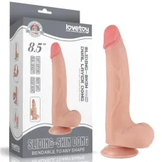 Фалоімітатор - Sliding-Skin Dual Layer Dong 8.5