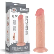 Фалоімітатор - Sliding-Skin Dual Layer Dong 8