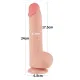 Фалоімітатор - Sliding-Skin Dual Layer Dong 9.5