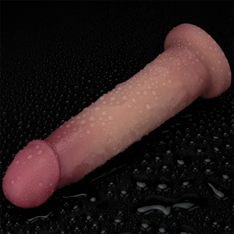 Фалоімітатор - Sliding Skin Pro II Dual Layer Silicone Dong 9