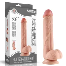 Фалоімітатор - Sliding-Skin Dual Layer Dong 9