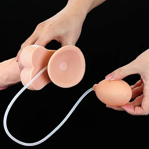 Фалоімітатор - Soft Ejaculation Cock With Ball 9
