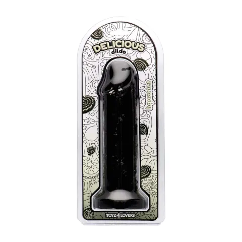 Фаллоимитатор с ароматом лакрицы — Toyz4lovers Delicious Dildo Liquorice, 25 см
