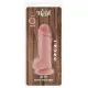 Фалоімітатор з мошонкою - Deluxe Dual Density Thick Dildo TPE 23 cm