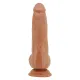 Фалоімітатор з мошонкою PRETTY LOVE - DRACO 9.2(233mm) Sliding Skin Series TPR, Suction base