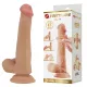 Фалоімітатор з мошонкою PRETTY LOVE TALLEN 8.7(220mm) Sliding Skin Series TPR, Suction base