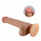 Фалоімітатор з мошонкою PRETTY LOVE TALLEN 8.7(220mm) Sliding Skin Series TPR, Suction base