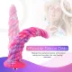 Фантазийный фаллоимитатор 10,12″ для секс-машин Hismith Silicone Dildo rose Monster Series, KlicLok