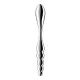 Металевий дилдо Satisfyer Star Force 1, двосторонній, можна нагрівати та охолоджувати