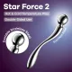 Металевий дилдо Satisfyer Star Force 2, двосторонній, можна нагрівати та охолоджувати