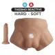 Торс с фаллоимитатором на присоске SilexD Apollo S Male Torso Caramel