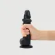 Реалистичный фаллоимитатор Strap-On-Me Sliding Skin Realistic Dildo Black S, с эффектом подвижной кожи