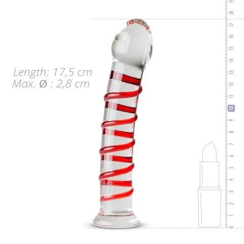 Скляний дилдо Gildo Glass Dildo No. 15