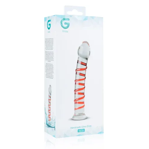 Скляний дилдо Gildo Glass Dildo No. 15