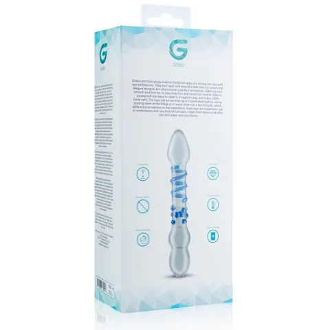 Скляний дилдо Gildo Glass Dildo No. 21