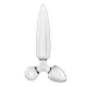 Трехсторонний стеклянный дилдо Satisfyer Triple Crystal 1 Transparent