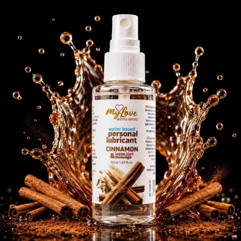 2-в-1 лубрикант и массажный гель — MyLove Aroma Series Intim&Massage Cinnamon, 50 мл