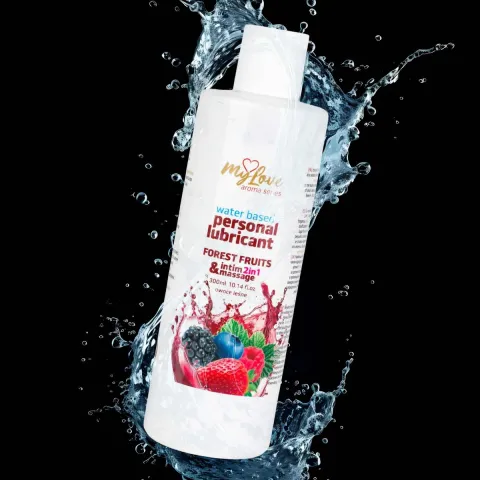 2-в-1 лубрикант и массажный гель — MyLove Aroma Series Intim&Massage Forest Fruits, 300 мл