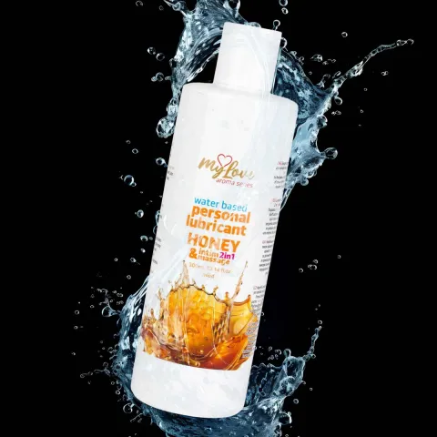 2в1 лубрикант та масажний гель - MyLove Aroma Series Intim&Massage Honey, 300 мл