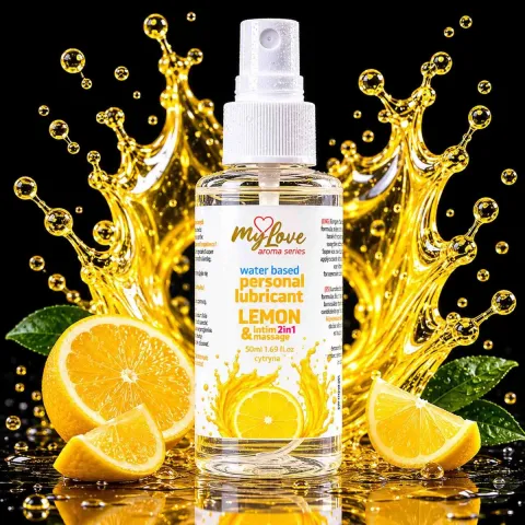 2в1 лубрикант та масажний гель - MyLove Aroma Series Intim&Massage Lemon, 50 мл