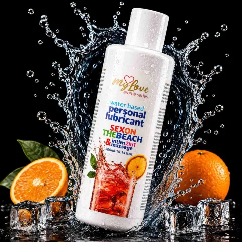 2-в-1 лубрикант и массажный гель — MyLove Aroma Series Intim&Massage Sex On The Beach, 300 мл