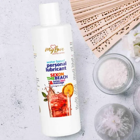 2-в-1 лубрикант и массажный гель — MyLove Aroma Series Intim&Massage Sex On The Beach, 300 мл