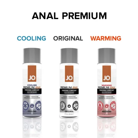 Анальная смазка JO ANAL PREMIUM — ORIGINAL (60 мл) на силиконовой основе, водостойкая