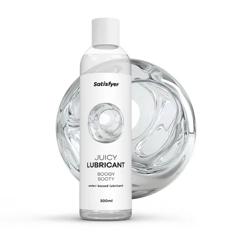 Анальна змазка на водній основі Satisfyer Juicy Lubricant Boogy Booty water based 300 мл