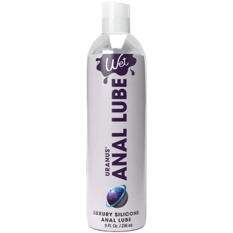 Анальный лубрикант на силиконовой основе Wet Uranus Anal Lube, густой, бесцветный и без запаха (236 мл)