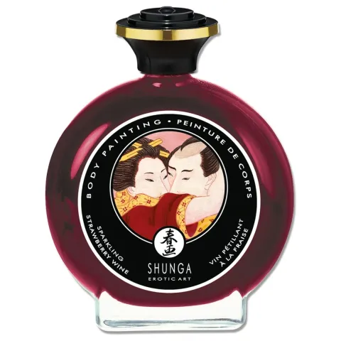 Краска для тела — Shunga Body Painting Strawberry Sparkling Wine