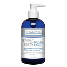 Толстая смазка Doc Johnson TitanMen — Triple Duty (240 г)