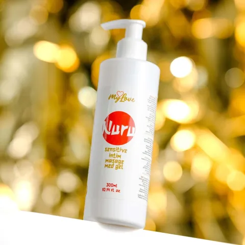 Гель для нуру масажу - MyLove Nuru Sensitive Intim Masage Med Gel, 300 мл