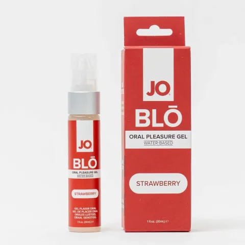 Гель для оральних пестощів JO - BLO - Strawberry 30 мл