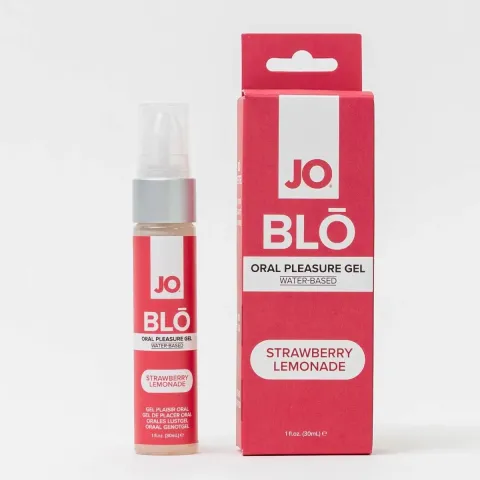 Гель для оральных ласк JO - BLO - Strawberry Lemonade 30 мл