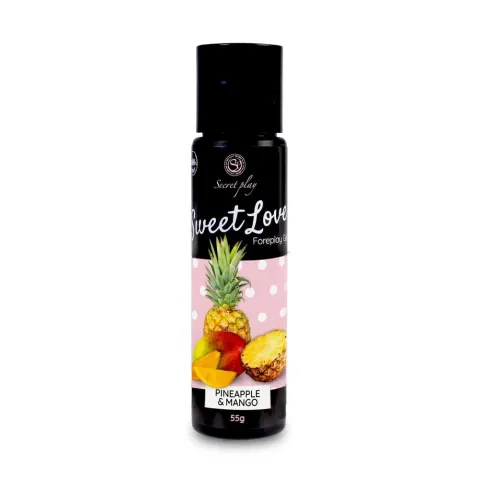 Гель для прелюдій - Secret Play Sweet Love Pineapple & Mango, 55 мл