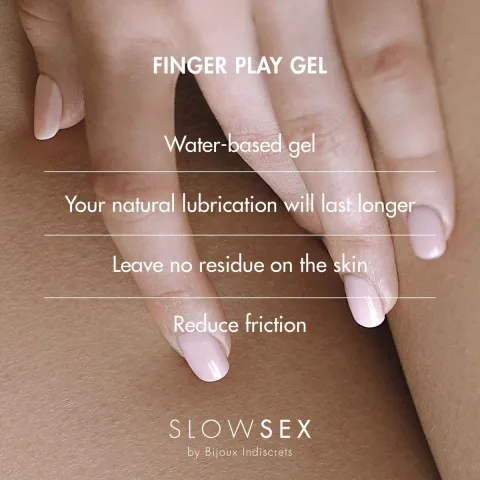 Гель-смазка для мастурбации Bijoux Indiscrets Slow Sex Finger play gel