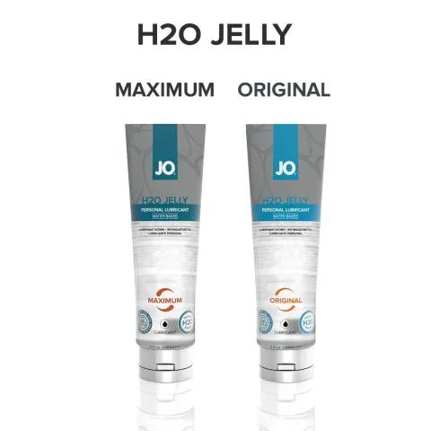 Густая смазка на водной основе JO H2O JELLY — ORIGINAL (120 мл), без парабенов и гликоля
