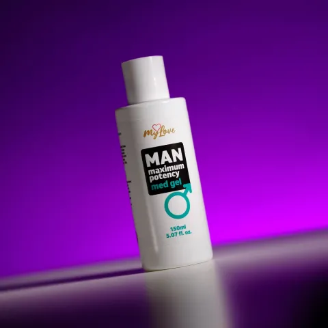 Интимный гель-лубрикант для мужчин — MyLove Man Maximum Potency Med Gel, 150 мл
