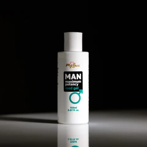 Интимный гель-лубрикант для мужчин — MyLove Man Maximum Potency Med Gel, 150 мл