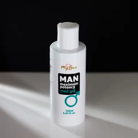 Интимный гель-лубрикант для мужчин — MyLove Man Maximum Potency Med Gel, 150 мл
