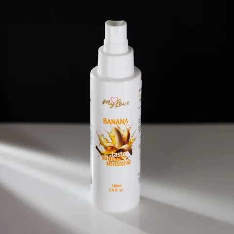 Интимный гель-лубрикант — MyLove Taste Slide Sensitive Banana, 100 мл