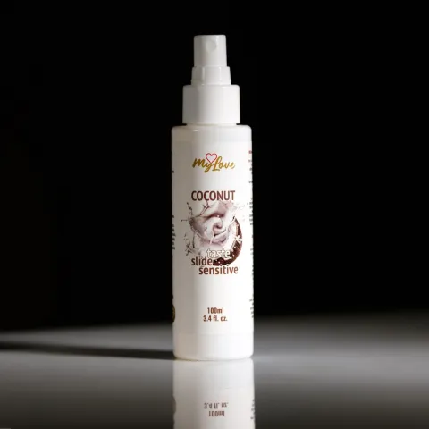 Інтимний гель-лубрикант - MyLove Taste Slide Sensitive Coconut, 100 мл