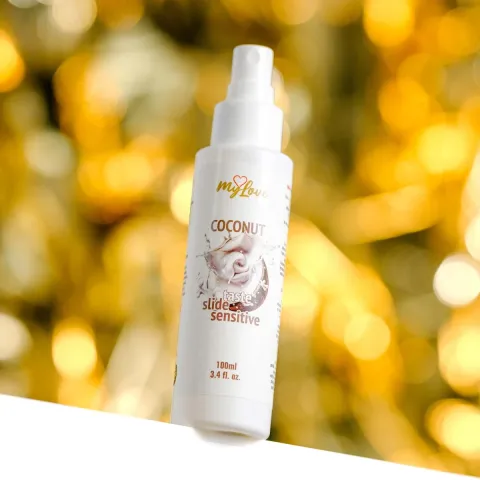 Інтимний гель-лубрикант - MyLove Taste Slide Sensitive Coconut, 100 мл