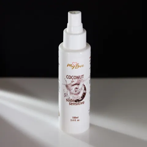 Інтимний гель-лубрикант - MyLove Taste Slide Sensitive Coconut, 100 мл