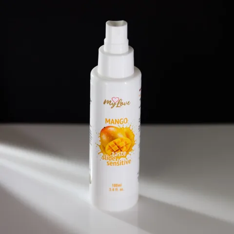 Інтимний гель-лубрикант - MyLove Taste Slide Sensitive Mango, 100 мл