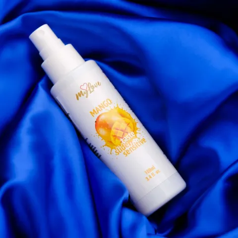 Інтимний гель-лубрикант - MyLove Taste Slide Sensitive Mango, 100 мл