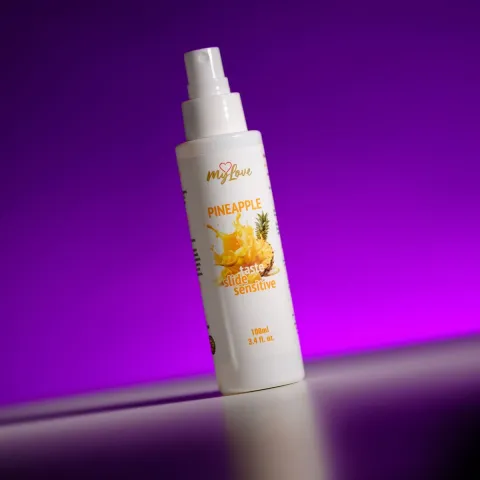 Интимный гель-лубрикант — MyLove Taste Slide Sensitive Pineapple, 100 мл