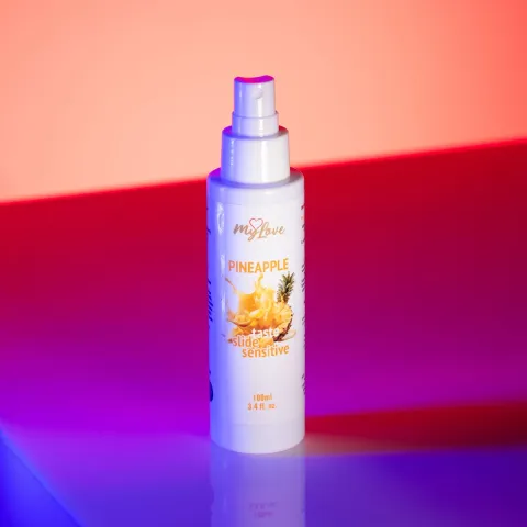Интимный гель-лубрикант — MyLove Taste Slide Sensitive Pineapple, 100 мл